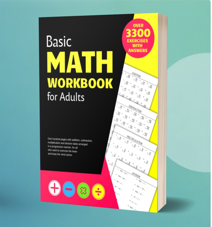 Basic Math Workbook for Adults